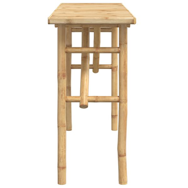 vidaXL Veggbor&eth; 115x39x75 cm Bambus