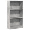 vidaXL B&oacute;kahilla 60x24x109 cm Steypugr&aacute;r Samsettur Vi&eth;ur