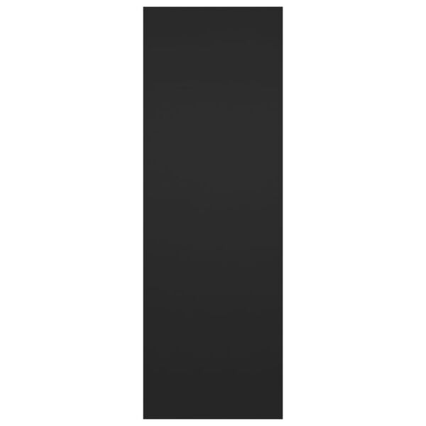 vidaXL Sjónvarpsskápar 2 stk. Svartur 30,5x30x90 cm Samsettur Viður