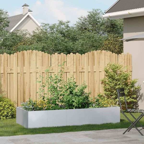 vidaXL Gr&oacute;&eth;urker 200x80x40 cm S&iacute;nkh&uacute;&eth;a&eth; St&aacute;l