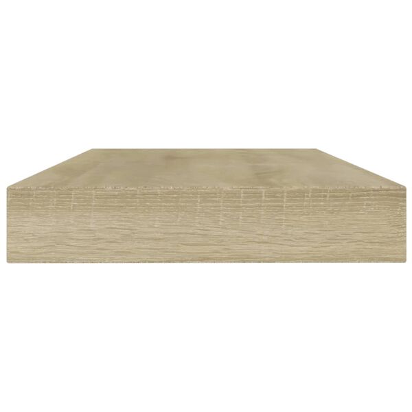 805289 vidaXL Bookshelf Boards 8 pcs Sonoma Oak 80x10x1,5 cm Chipboard