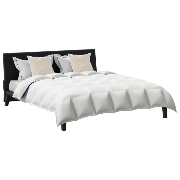 vidaXL R&uacute;mfatasett me&eth; kodda 3 pcs Hv&iacute;tt D&uacute;nfja&eth;rir