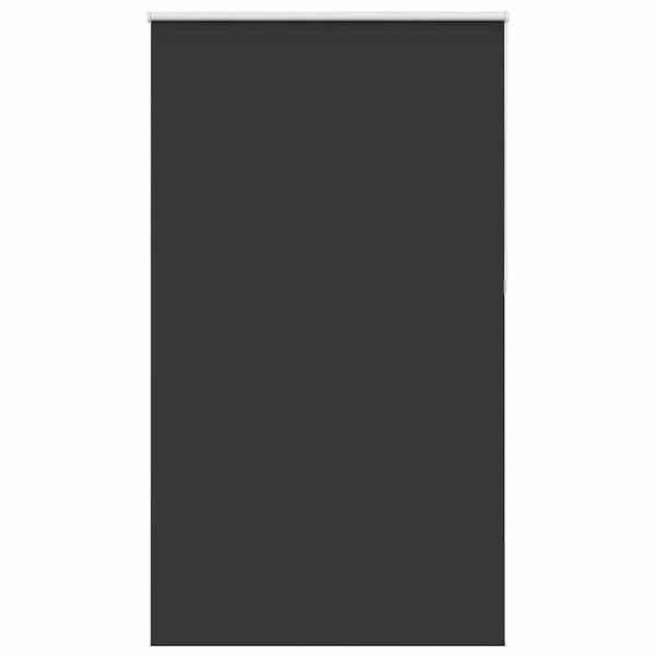 vidaXL R&uacute;llugard&iacute;nur Myrkvun Svartur 125x230 cm Efni Breidd 121,6 cm