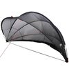 vidaXL Sundlaugarkuppa Svartur 405 x 405 x 192 cm
