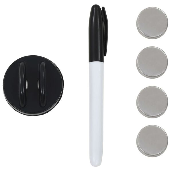 vidaXL Vegghengd Segultafla Gler 50x50 cm