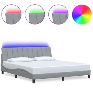 vidaXL R&uacute;mgrind &aacute;n D&yacute;nu Hanko Lj&oacute;sgr&aacute;ar 180x200 cm Tau&aacute;kl&aelig;&eth;i