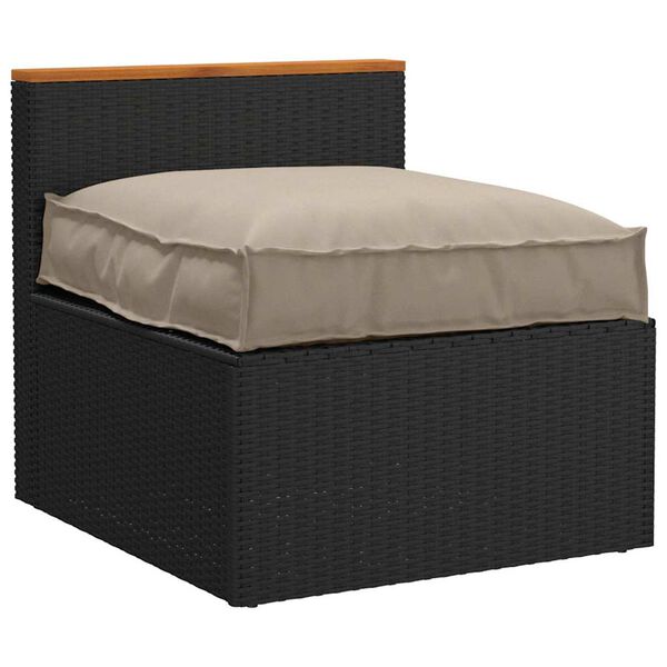 vidaXL P&uacute;&eth;i M&oacute;gr&aacute;r 70 x 70 x 12 cm Oxford efni