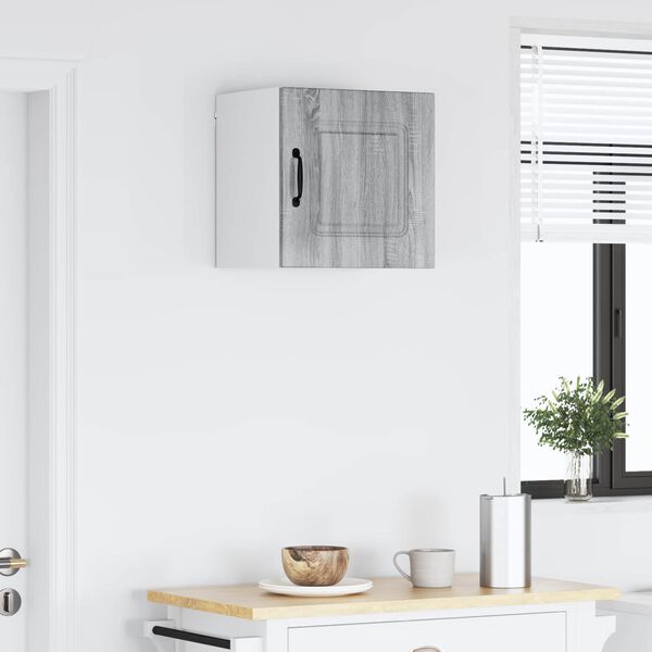 vidaXL Eldh&uacute;s sk&aacute;pur me&eth; geymslu Kalmar Gr&aacute;r Sonoma 40 x 31 x 40 cm