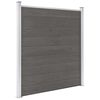 vidaXL Gir&eth;ing WPC 180x186 cm Gr&aacute;