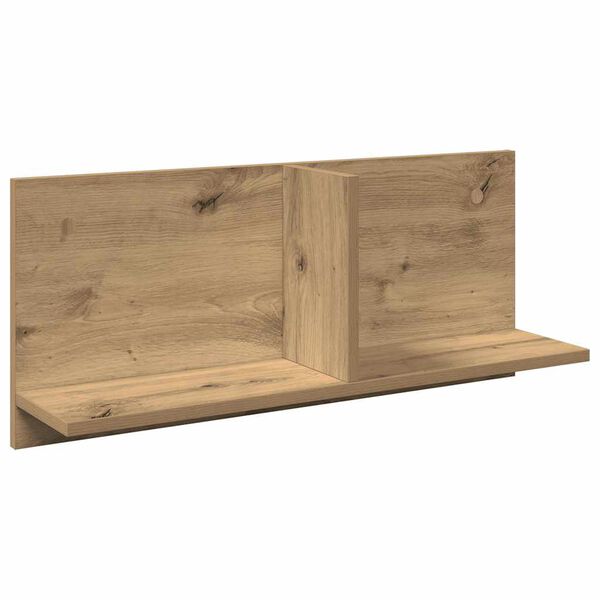 vidaXL Veggsk&aacute;pur 70x16,5x30 cm Artisian Oak Engineered Wood