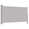 vidaXL &Uacute;tdraganlegur Skj&oacute;lveggur fyrir Ver&ouml;nd 140x300 cm Gr&aacute;r