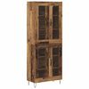vidaXL H&aacute;bor&eth; Gamall vi&eth;ur 69,5 x 34 x 180 cm Samsettur vi&eth;ur