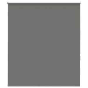 vidaXL R&uacute;llugard&iacute;nur Blackout gr&aacute;r 135x130 cm Efni Breidd 131,6 cm