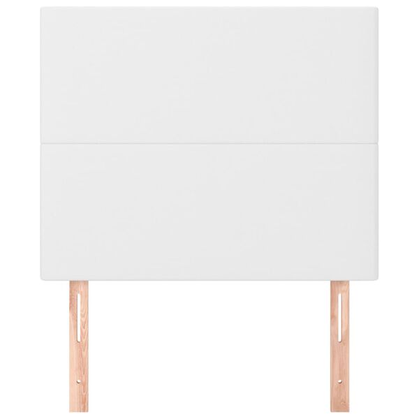 vidaXL H&ouml;fu&eth;gafl hv&iacute;tur 80x5x118/128 cm gervile&eth;ur