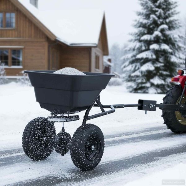 vidaXL Breiddari Svart 53 x 108 x 74 cm PVC og St&aacute;l