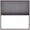 vidaXL Pl&iacute;sera&eth;ur Skord&yacute;raskermur fyrir Glugga &Aacute;l Br&uacute;nn 120x120 cm