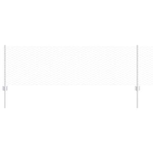 vidaXL Gir&eth;ing me&eth; p&oacute;st Silfur 0,6 x 25 m St&aacute;l