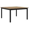 vidaXL S&oacute;fabor&eth; Listama&eth;ur Eik 80 x 80 x 45 cm Samsettur vi&eth;ur