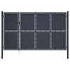 vidaXL Gar&eth;hli&eth; &uacute;r St&aacute;li 350x175 cm antras&iacute;t