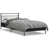 vidaXL R&uacute;mgrind &aacute;n D&yacute;nu Sv&ouml;rt 90x190 cm