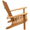 vidaXL Adirondack st&oacute;ll 2 pcs Br&uacute;nn 78 x 77 x 95 cm Solid teak vi&eth;ur
