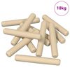 vidaXL Tr&eacute;kambur 12000 pcs Br&uacute;nn Gegnheill vi&eth;ur