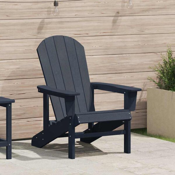 vidaXL Adirondack st&oacute;ll D&ouml;kkbl&aacute;r 82 x 74 x 92 cm HDPE