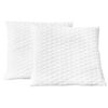 vidaXL Koddar 2 stk 80x80x14 cm Minnissvampur