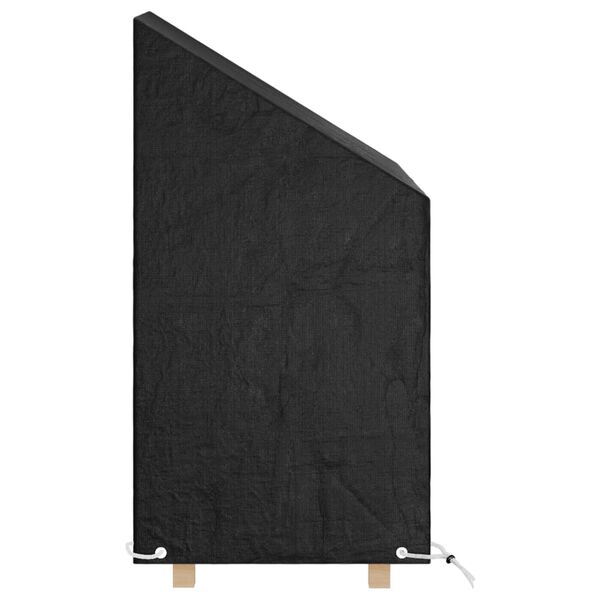 vidaXL Garðstólayfirbreiðslur 2 stk. 8 Kósar 65x65x80/120 cm Pólýtýlen