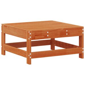 vidaXL Gar&eth;f&aelig;tur Mass&iacute;ft furuvi&eth; VaxBr&uacute;nn 62 x 62 x 32 cm