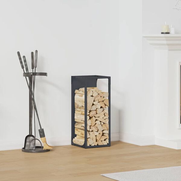 vidaXL Elivi&eth;argrind Antras&iacute;t 25x25x60 cm Kaldvalsa&eth; st&aacute;l