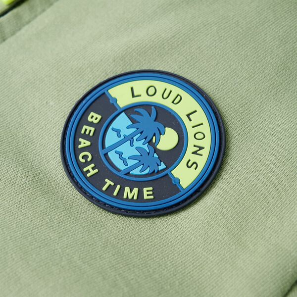 Barnahettupeysa me&eth; Rennil&aacute;s Lj&oacute;sbr&uacute;ndr&ouml;ppu&eth; 140