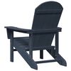vidaXL Adirondack st&oacute;ll D&ouml;kkbl&aacute;r 82 x 74 x 92 cm HDPE