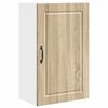 vidaXL Eldh&uacute;s sk&aacute;pur Sonoma Eik 50 x 31 x 80 cm Samsettur vi&eth;ur