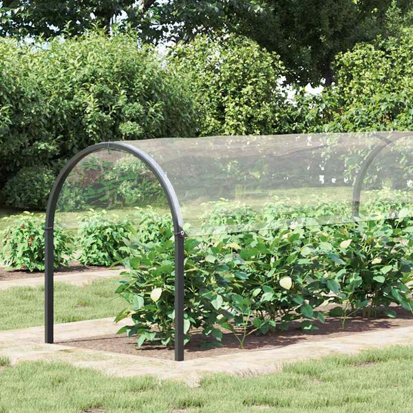 vidaXL pl&ouml;ntuhl&iacute;f me&eth; augnglerjum 2x8 m PVC