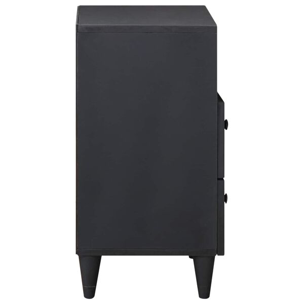 vidaXL N&aacute;ttbor&eth; me&eth; sk&uacute;ffu Marglitur 50 x 33 x 60 cm Hart mang&oacute;tr&eacute;