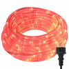 vidaXL R&ouml;nd lj&oacute;s me&eth; 1200 LED Rau&eth;ur 50 m PVC