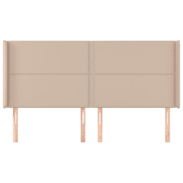 vidaXL H&ouml;f&eth;agafl me&eth; Eyrum 183x16x118/128 cm Kaffibr&uacute;nn Gervile&eth;ur