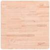 vidaXL Bor&eth;plata 60x60x4 cm Ferningur Gegnheilt Beyki