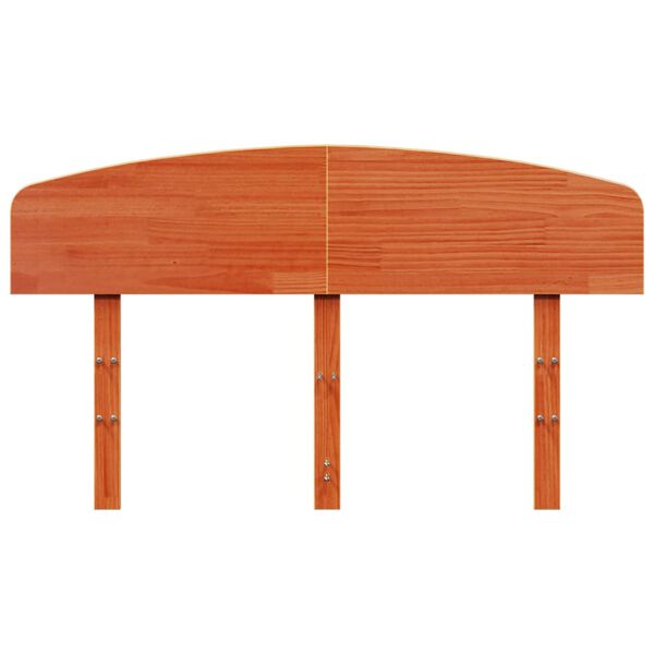 vidaXL H&ouml;f&eth;agafl Vaxbr&uacute;nn 120 cm Gegnheil Fura