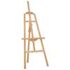 vidaXL Easel Standur 53,5x95x127 cm Gegnheil Fura