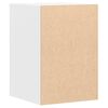vidaXL Hornkommóða Hvítt 40x41x58 cm Hannaður viður