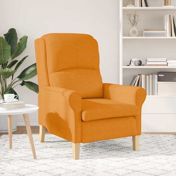 vidaXL Armst&oacute;ll D&ouml;kkgult 76 x 94 x 102 cm d&uacute;kur