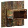 vidaXL n&aacute;ttbor&eth;ssk&aacute;pur Marglitur 50x27x50 cm Solid Wood Endurunni&eth;