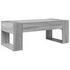 vidaXL S&oacute;fabor&eth; Gr&aacute;r Sonoma 110 x 50 x 41 cm Samsettur vi&eth;ur