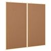 vidaXL Tafla Br&uacute;nn 100 x 100 x 1,4 cm Gegnheil fura