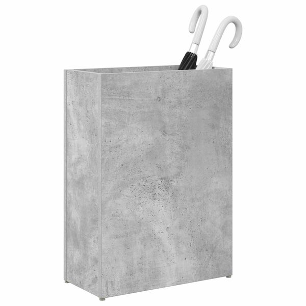 vidaXL Regnhl&iacute;fastendur Steingri&eth; 40 x 20 x 55,5 cm Samsettur vi&eth;ur