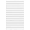 vidaXL Zebra Gard&iacute;na Hv&iacute;tt 145x230 cm Efni Breidd 140,9 cm P&oacute;l&yacute;ester