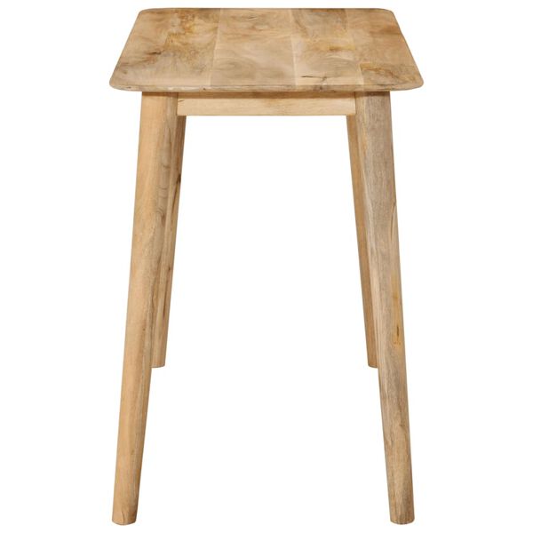 vidaXL Borðstofuborð 112x52x76 cm Solid Wood Mangó