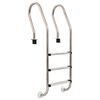 vidaXL Sundlaugarstigi 3 &THORN;rep Ry&eth;fr&iacute;tt St&aacute;l 304 120 cm